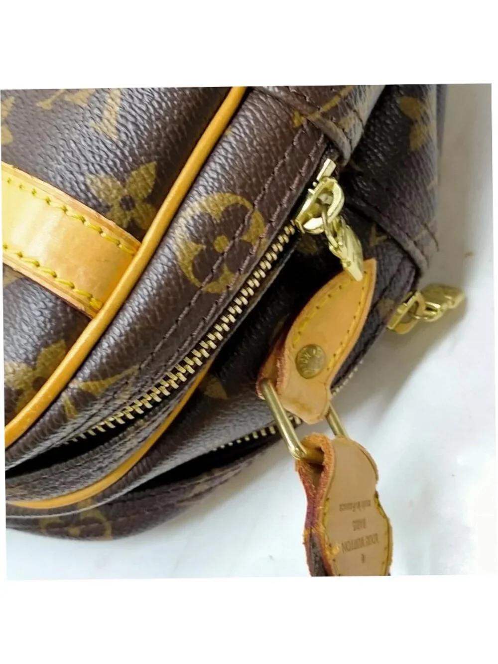 Authentic Louis Vuitton Reporter PM Monogram Canvas Crossbody Messenger Bag